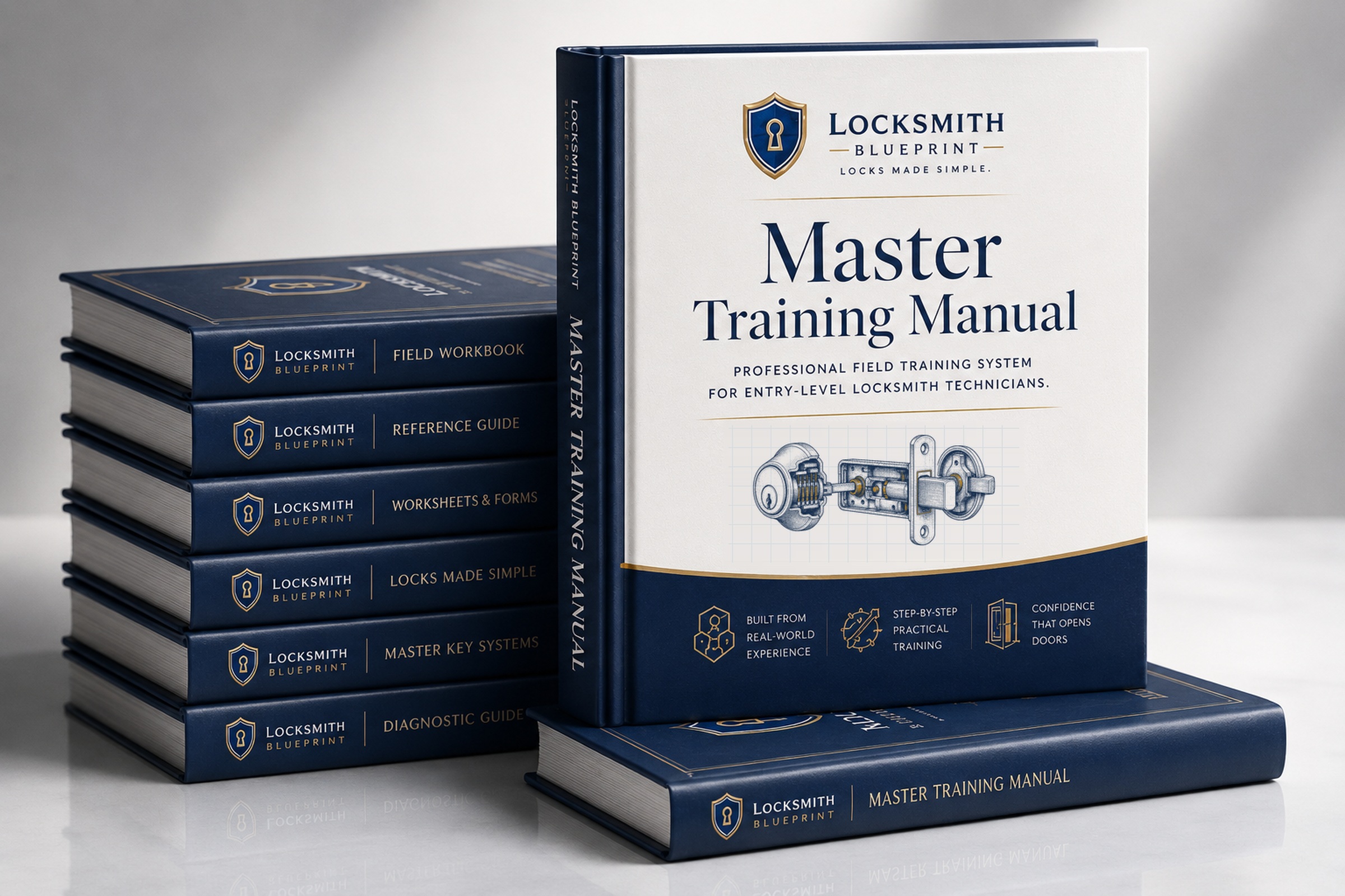 Locksmith Blueprint Master Training Manual premium product collection